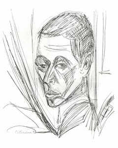 otoportre by Ernst Ludwig Kirchner